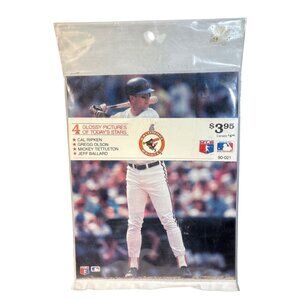 Baltimore Orioles MLB Glossy Picture Set Cal Ripken Olsen Ballard Tettelton